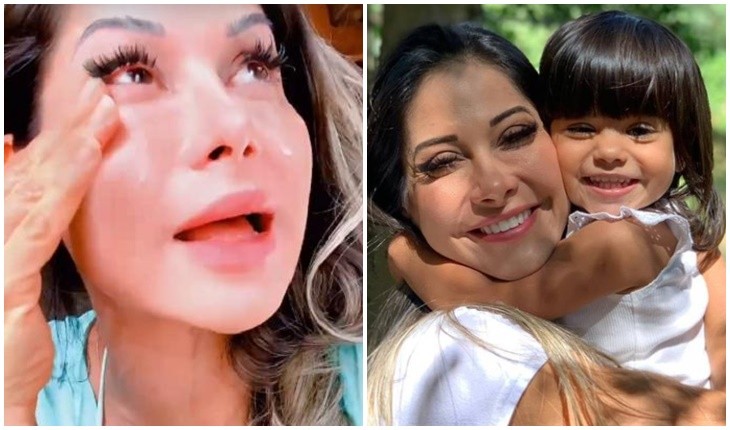 Maíra Cardi se despede dolorosamente da filha de apenas 4 anos
