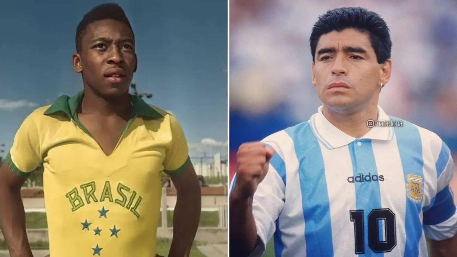 ‘Gaiato’ invade conta de Maradona e coloca foto de Pelé no perfil