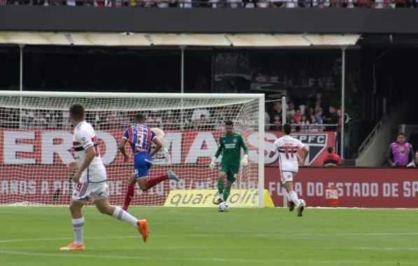 Com ótima atuação de Marcos Felipe, Bahia empata por 0 a 0 com o São Paulo