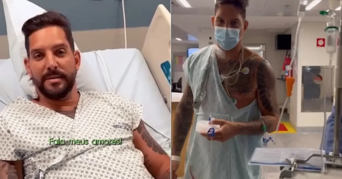 Felipe Pezzoni é submetido a cirurgia de emergência após descobrir duas hérnias na cervical