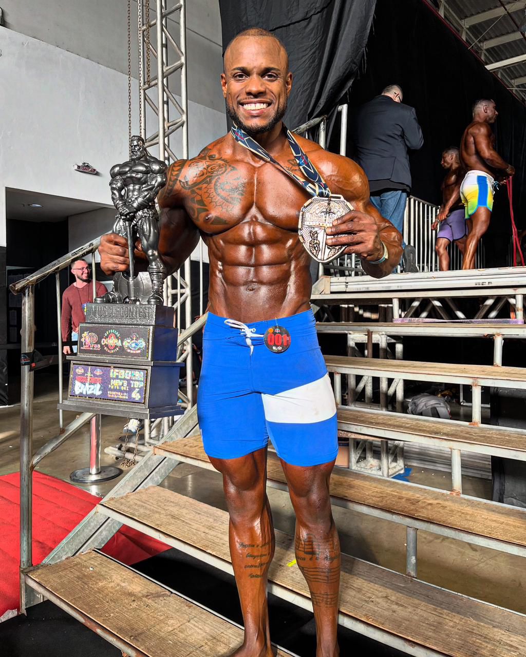 Maílson Araújo, Garante o quarto lugar no Muscle Contest Brasil