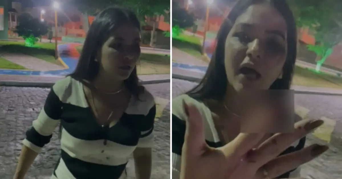 VÍDEO: Imagens de discussão entre delegada Patrícia Aires e noivo expõem relação conturbada