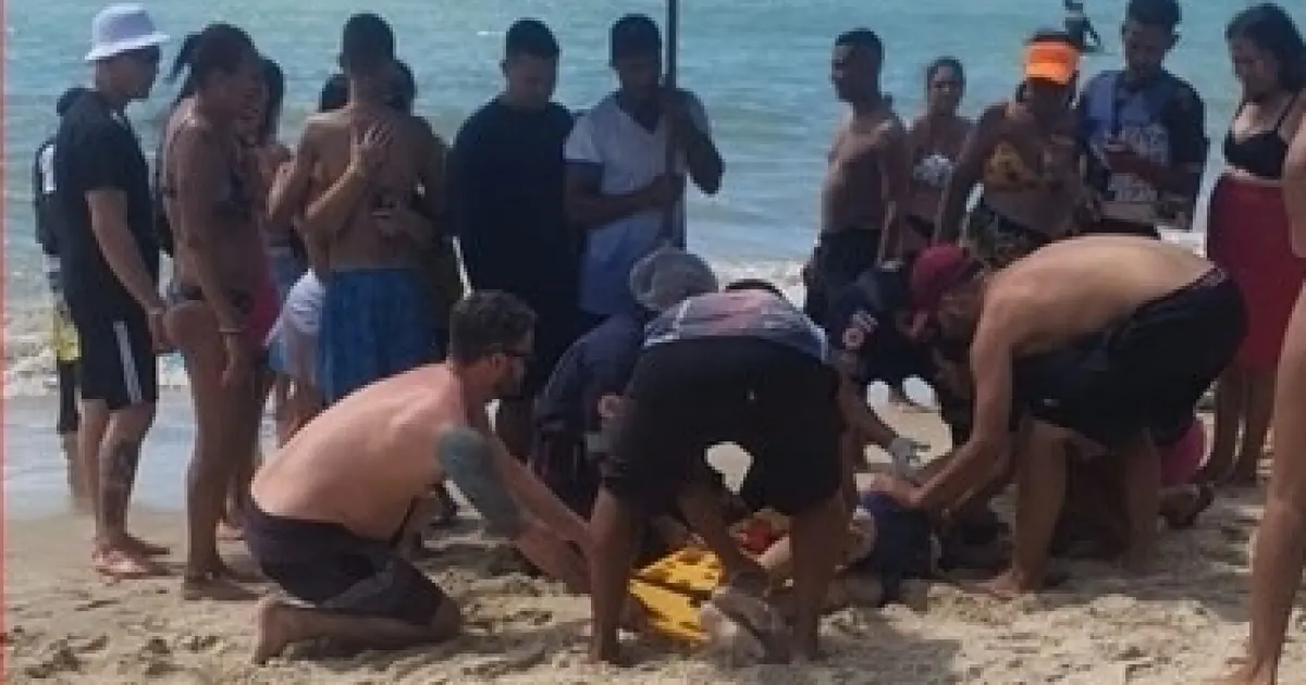 Turista mineiro morre após se afogar em praia na Costa do Descobrimento