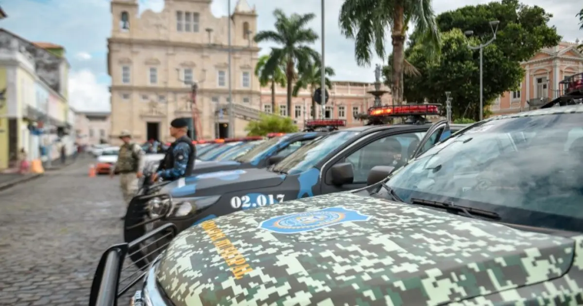 Com fornecimento de armas, Guarda Municipal de Salvador tem 4º menor contingente em proporção a população; veja raio-x