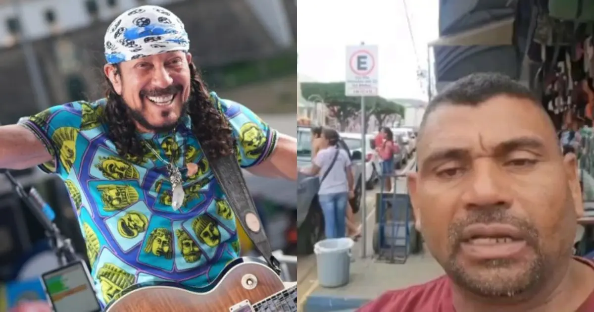 Pulou da boca: Vendedor pede ajuda para encontrar dentadura perdida em show de Bell Marques na Bahia