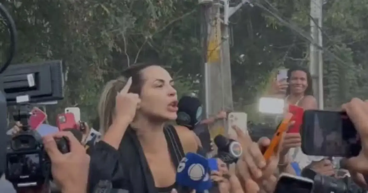 VÍDEO: Deolane Bezerra é liberada de presídio em Recife e segue para prisão domiciliar