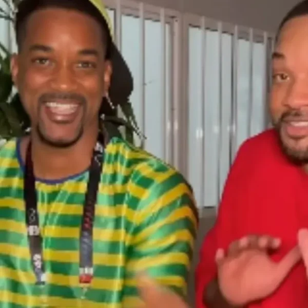 Ao som de arrocha, Will Smith faz “collab” dançando com sósia baiano e viraliza