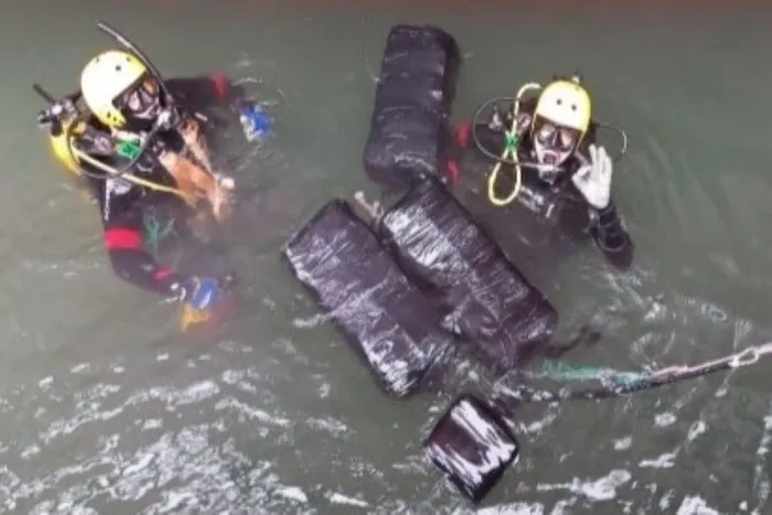 Carga de cocaína é apreendida em navio mercante no porto de Santos