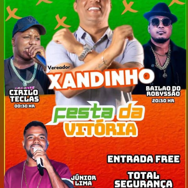 Exclusiva: Vereador Eleito Xandinho Promove Grande Festa da Vitória em Alagoinhas