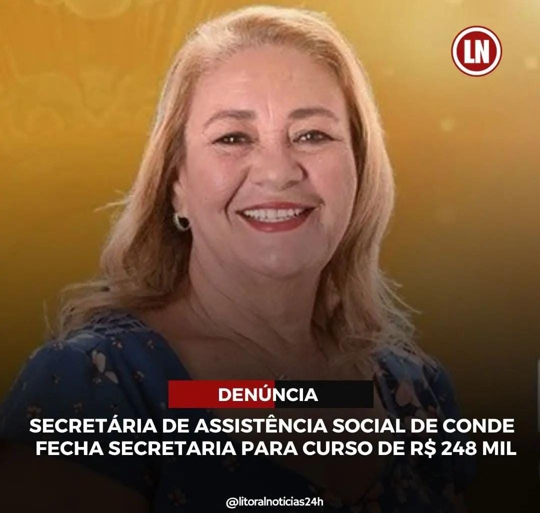 Povo de Conde revoltado com a Secretária de Assistência Social de Conde Fecha Secretaria para Curso de R8 Mil