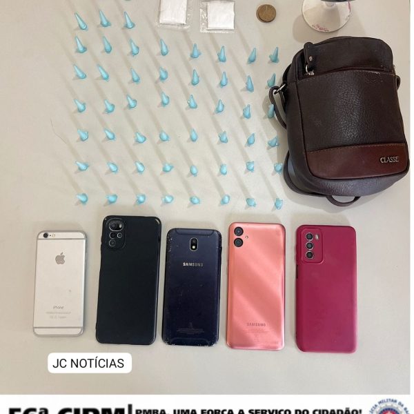 56ªCIPM realiza apreensão de drogas em Entre Rios 🚔🚨