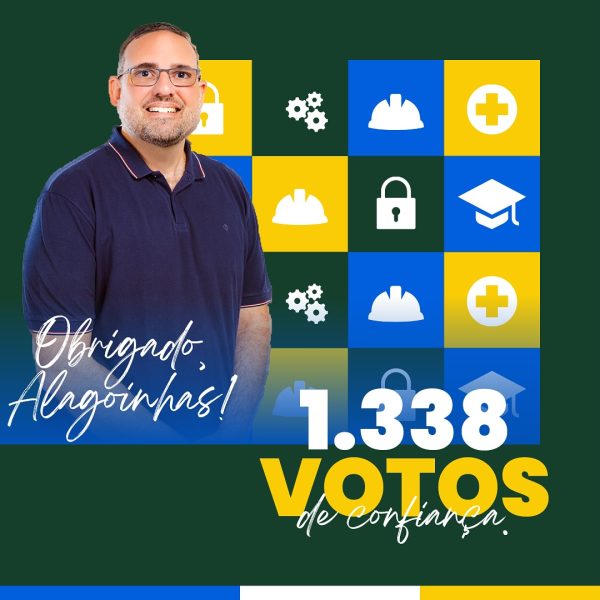 João Paolilo agradece a votação expressiva em Alagoinhas, apesar de não ser eleito