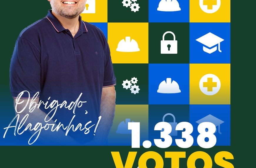 João Paolilo agradece a votação expressiva em Alagoinhas, apesar de não ser eleito