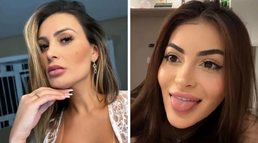 Andressa Urach assume namoro com influenciadora: “Homem é pra sentar”