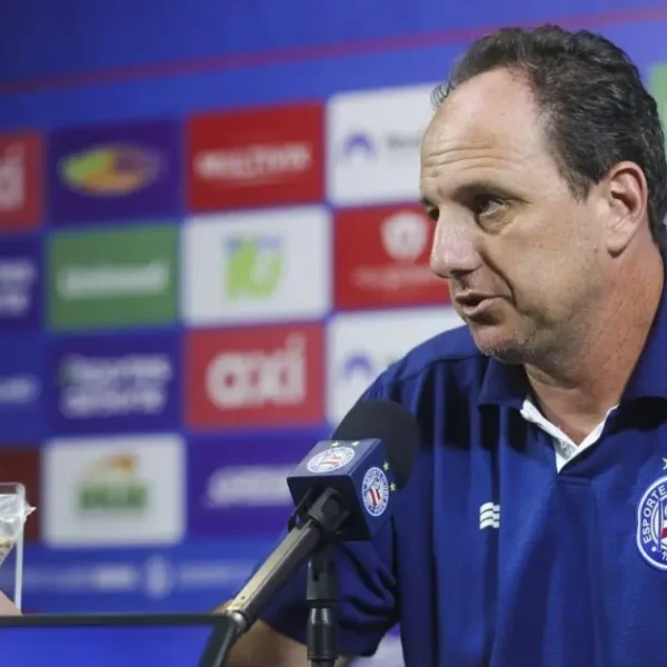 Rogério Ceni avalia momento do Bahia após sete jogos sem triunfo: “Não é confortável para nós”