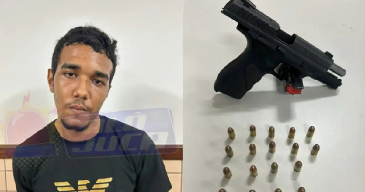 Suspeito de matar personal trainer em Pernambuco é preso na RMS com arma de fogo