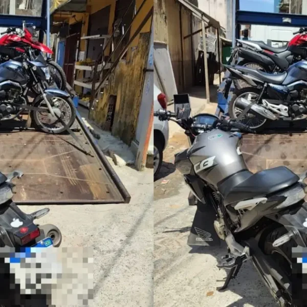 Três motos com restrição de roubo são recuperadas no bairro de Sussuarana, em Salvador