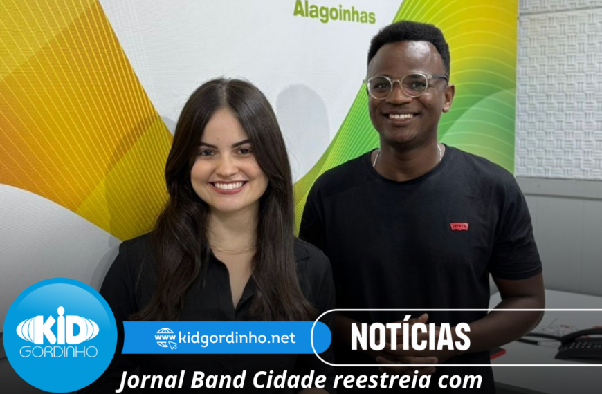 Jornal Band Cidade reestreia com novos apresentadores