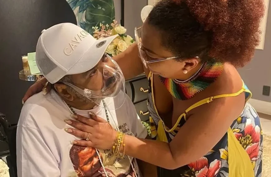 Esposa de Arlindo Cruz atualiza estado de saúde do artista