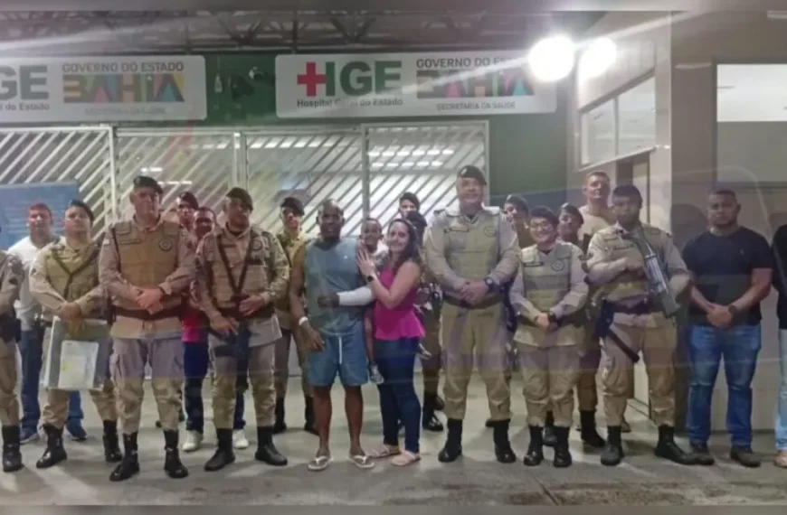 Soldado da PM baleado no Engenho Velho da Federação recebe alta após quatro semanas internado no HGE