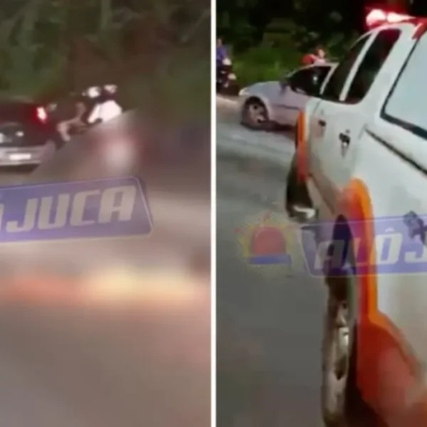 Jovem morre após queda de moto e atropelamento por ônibus na BR-324