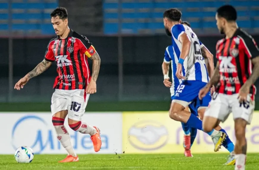 Deu Leão! Vitória vence Cerro Largo e entra na zona de classificação da Sul-Americana