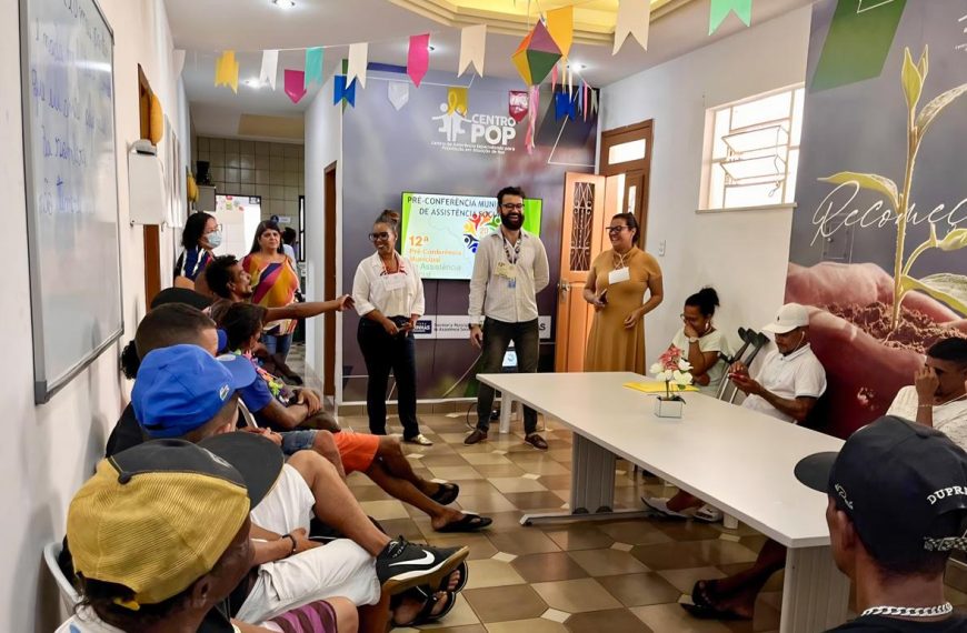 Sedes promove Pré-Conferência Municipal de Assistência Social no Centro POP