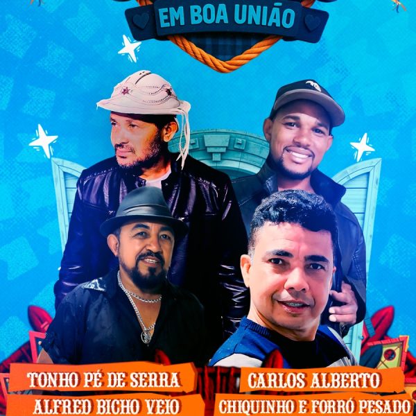 Tá chegando o dia! É amanhã o Esquenta de São João em Boa União!