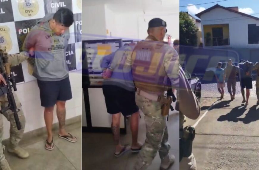 GOLAÇO DA CIPRV BRUMADO: chefe de facção criminosa de Alagoas é preso em abordagem na BA-026