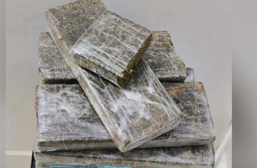 Homem é preso com 9 kg de maconha por policiais da 84ª CIPM na BR-135