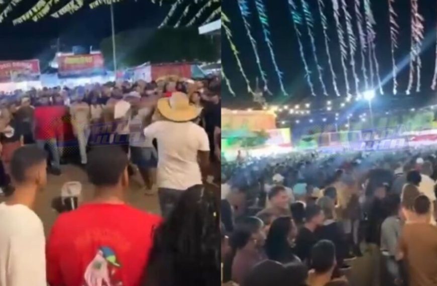 PANCADARIA EM CORAÇÃO DE MARIA: confusão interrompe festejos no São João do Retiro 2025