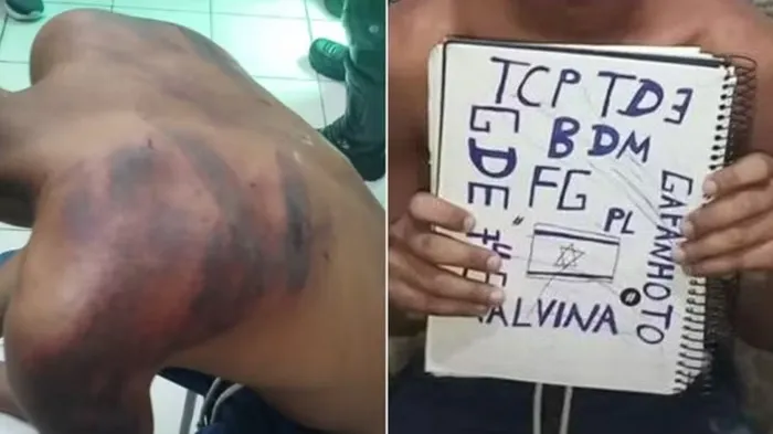 Estudante é sequestrado pelo CV por desenhar símbolos do TCP e BDM
