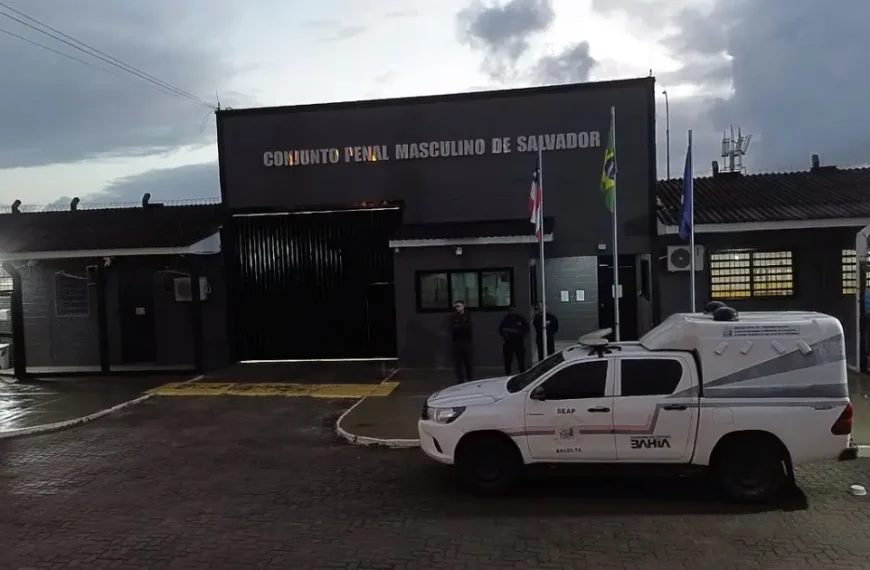 Forças de segurança deflagram operação no sistema prisional da Bahia; ações ocorrem em Salvador e mais nove cidades