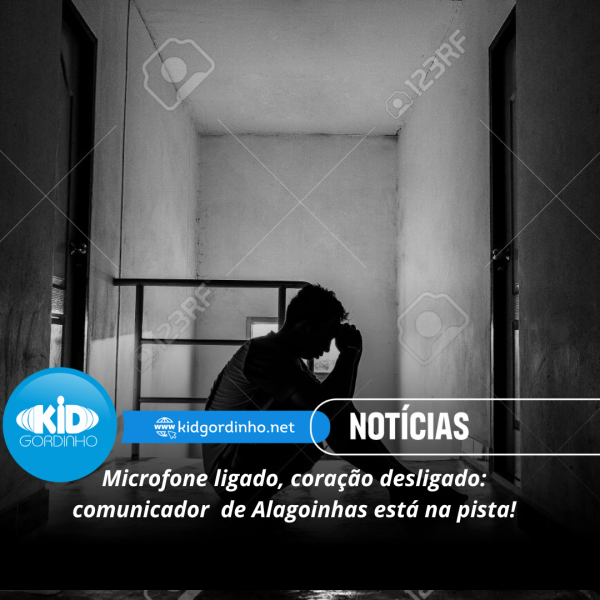 Microfone ligado, coração desligado: comunicador de Alagoinhas está na pista!