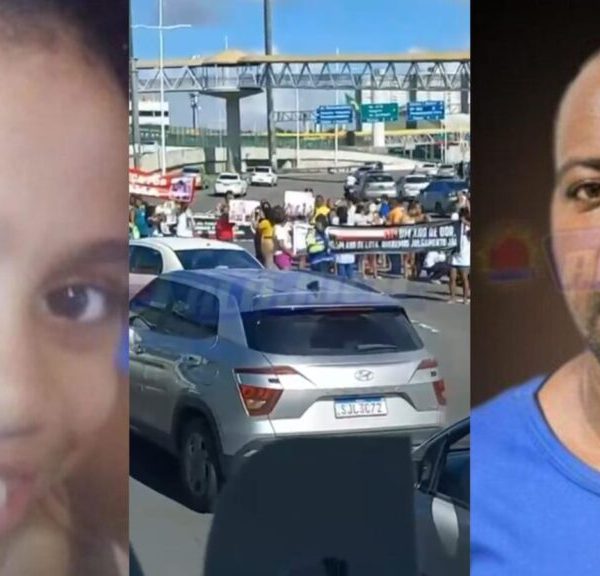 ASSASSINATO BRUTAL: família de Aisha Vitória realiza protesto na Av. Paralela e cobra justiça um ano após o crime
