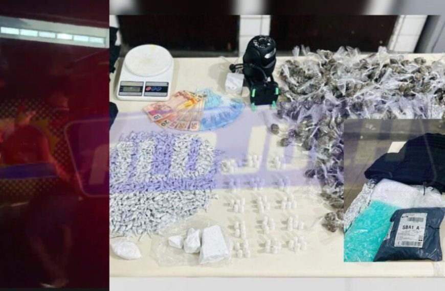 “PAPA-CAPIM” ENJAULADO: equipe do PETO da 10ª CIPM prende traficante com mais de 1.500 porções de drogas em operação em Candeias