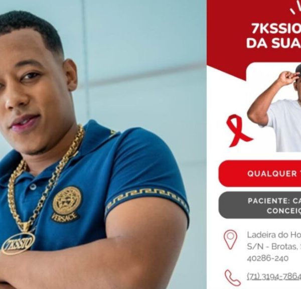 7KSSIO EM ESTADO DELICADO: equipe do cantor pede doação de sangue após acidente em Lauro de Freitas