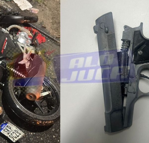 PM apreende adolescente após roubo de motocicleta e acidente em Itapuã