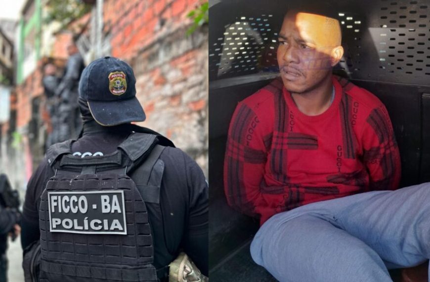 GRADE NELE: liderança do CV responsável por ataques a tiros contra policiais é presa na Bahia
