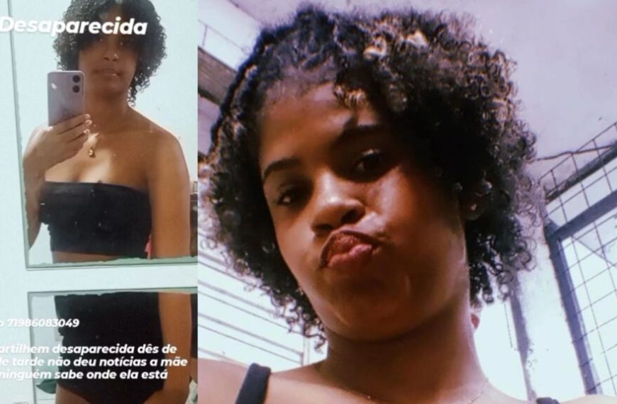 DESAPARECIDA: adolescente some após sair da casa entrar em carro prata em Lauro de Freitas
