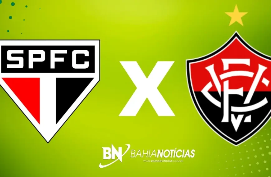 São Paulo x Vitória: Veja prováveis escalações, horário e onde assistir