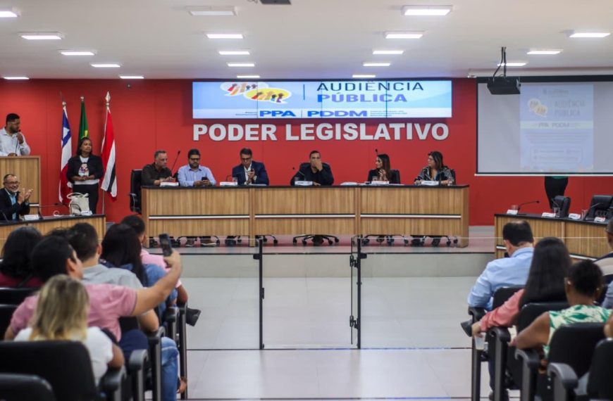 Alagoinhas apresenta minutas do Plano Plurianual e do Plano Diretor do município
