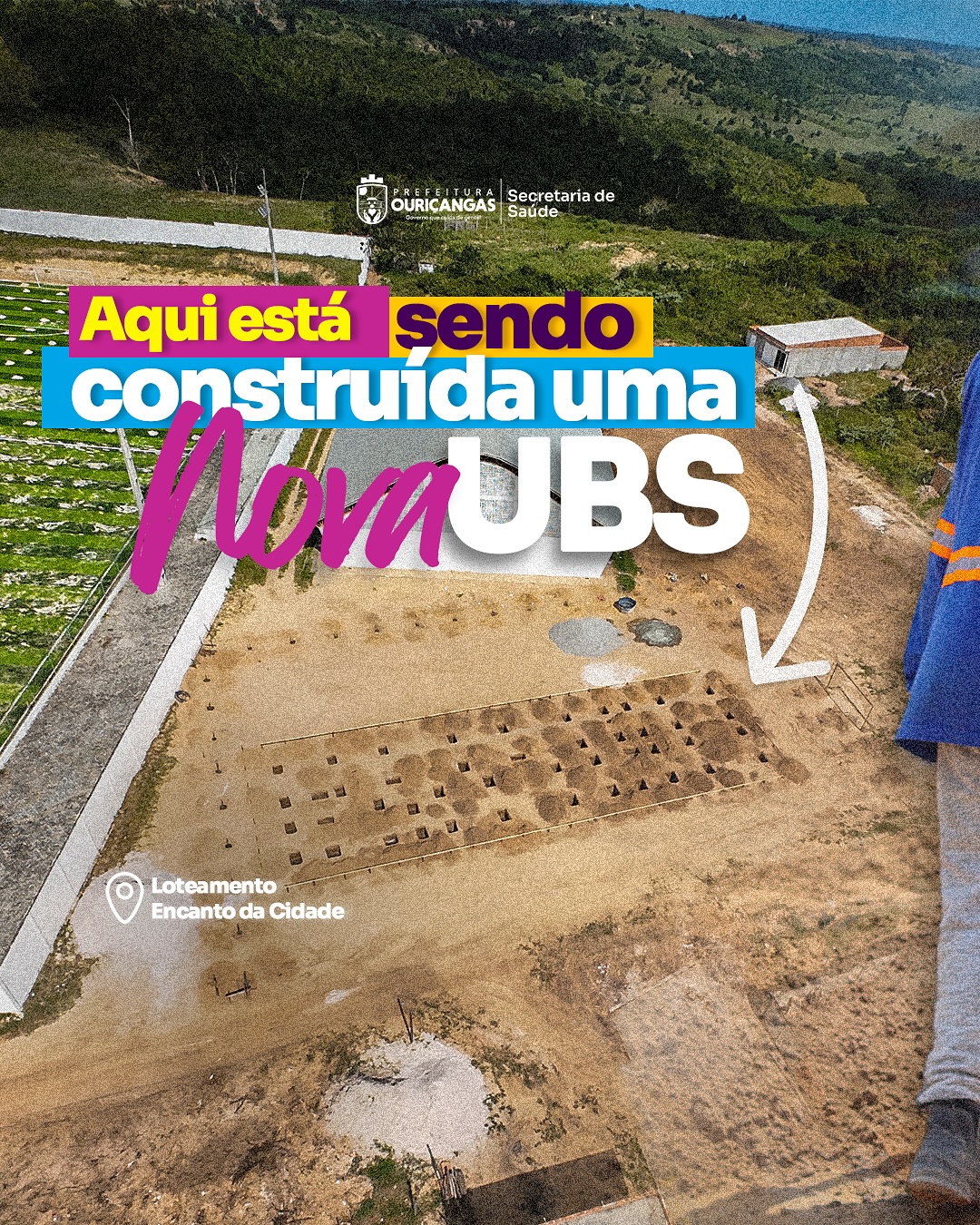 Mais saúde e desenvolvimento para o Encanto da Cidade, em Ouriçangas