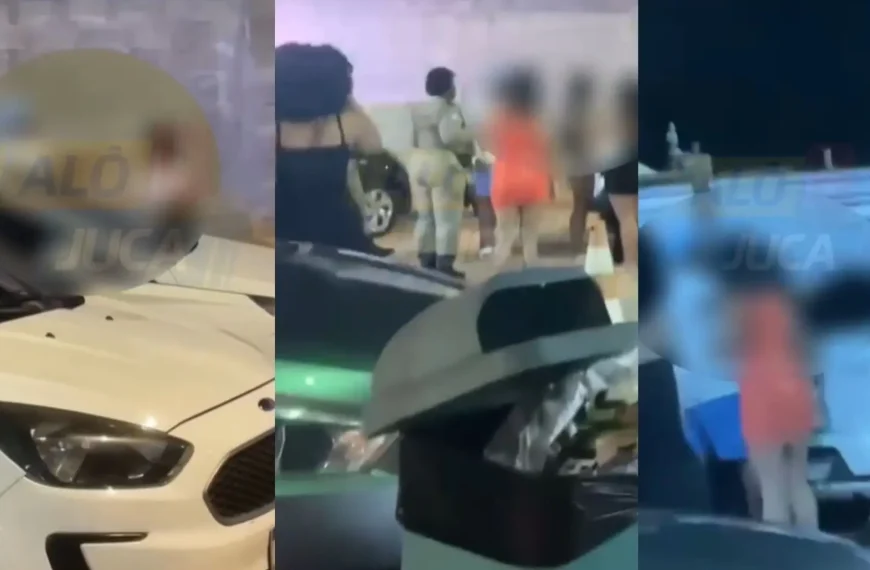 PEGOU O MARIDO COM OUTRA: casal é flagrado brigando após descoberta de traição no Espetinho Alphaville