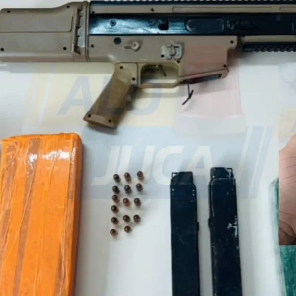 FRUSTROU ATAQUE DE FACÇÃO: PM prende homem e apreende submetralhadora, granada e drogas em operação em Serrinha