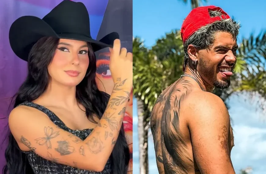 Ana Castela e Zé Felipe são flagrados juntos em churrasco de família