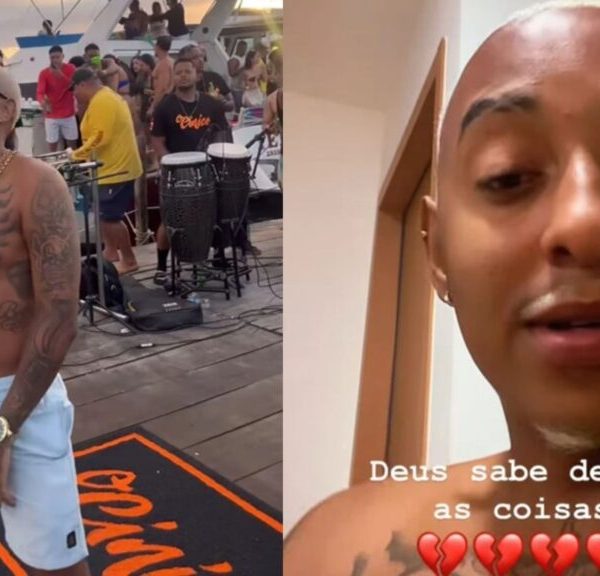 “EXCESSO DE PESO”: cantor explica naufrágio de embarcação na Ribeira; veja o vídeo
