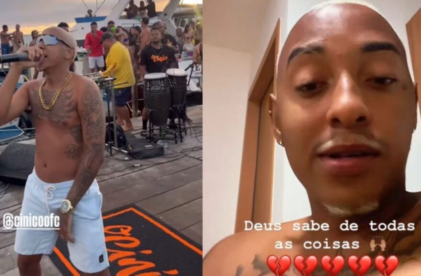 “EXCESSO DE PESO”: cantor explica naufrágio de embarcação na Ribeira; veja o vídeo