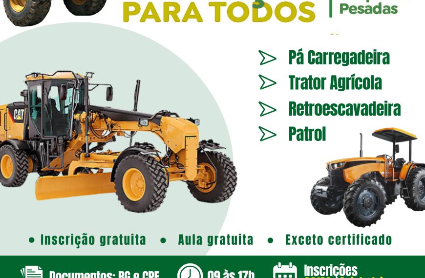 O Projeto Educação para Todos em Parceria com o Sindicato dos Empregados no comércio de Alagoinhas oferece curso gratuito ( exceto certificado)de máquinas para a população.