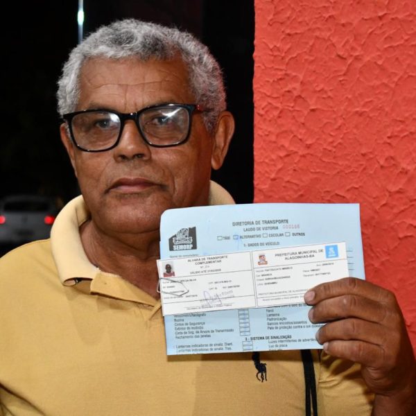 Prefeitura de Alagoinhas entrega alvarás a permissionários do transporte complementar na próxima segunda, 15